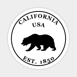 California Bear Magnet